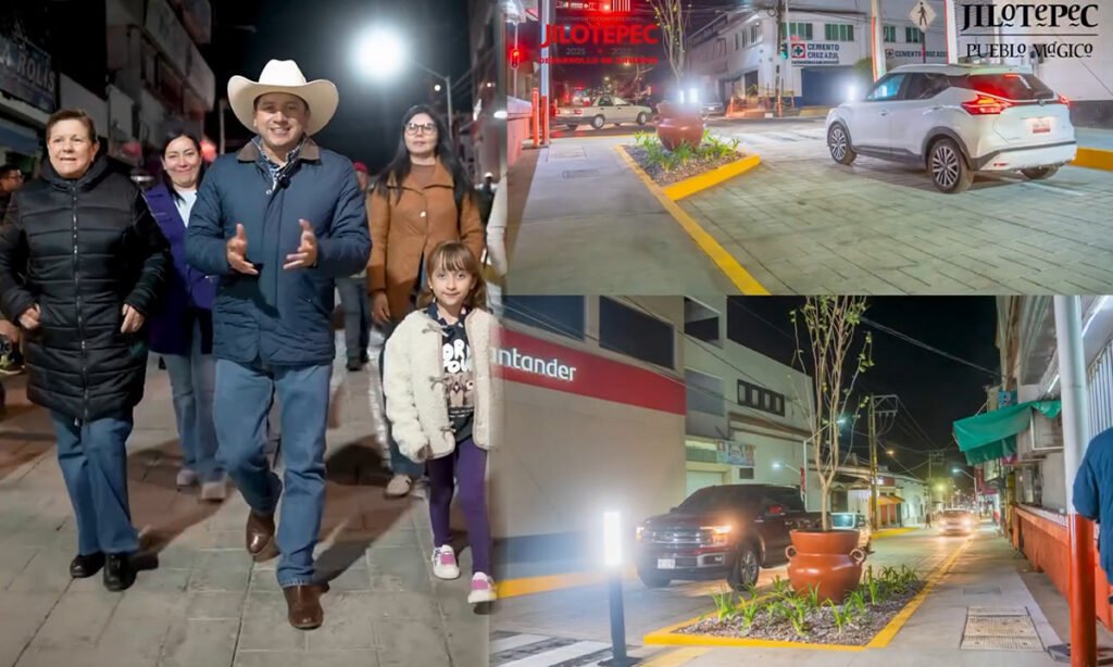 Renuevan avenida Andrés Molina Enríquez en Jilotepec