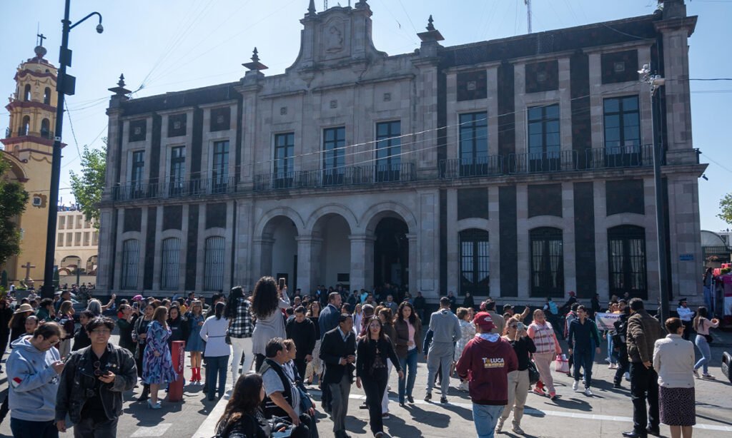 Toluca mide su capacidad en simulacro nacional de sismo