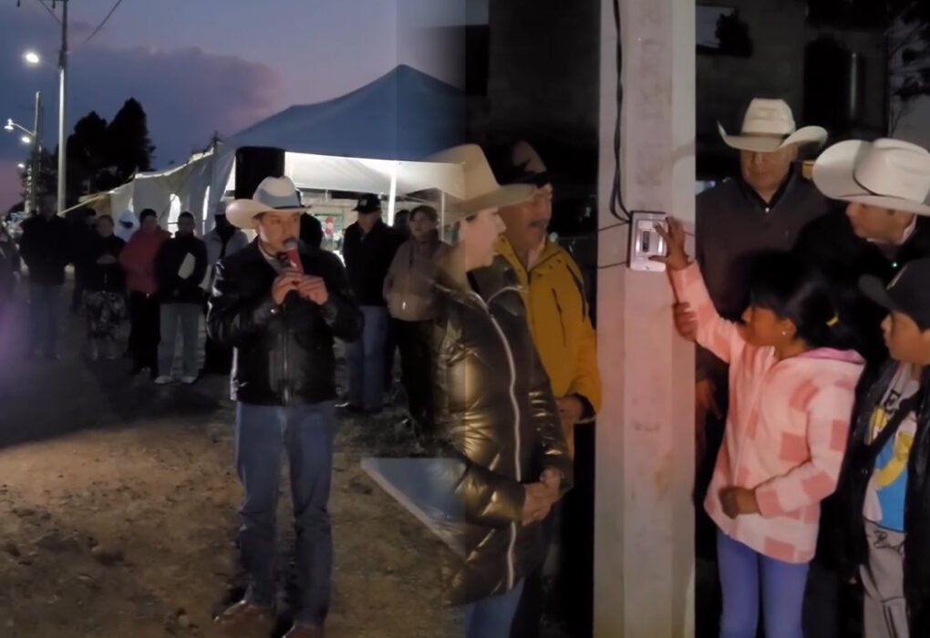 Jilotepec se fortalece con nuevas obras de alumbrado y electrificación