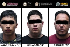 Vinculan a proceso a tres por extorsión en San Mateo Atenco