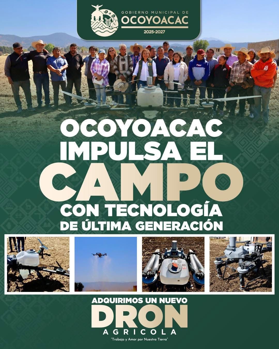 apoyo al campo en Ocoyoacac
