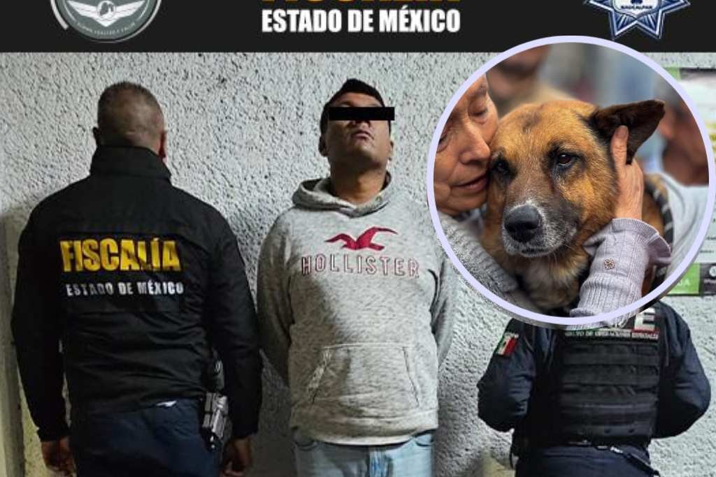 agresor de Lobito en Naucalpan