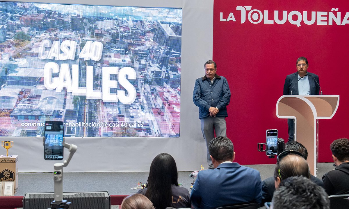 Alcalde Ricardo Moreno arranca bacheo intensivo 2026 en Toluca