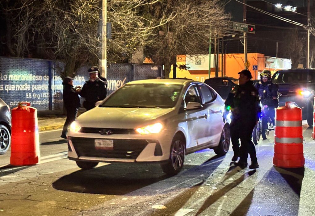 Arresto de hasta 36 horas por manejar bajo efectos de alcohol en Toluca