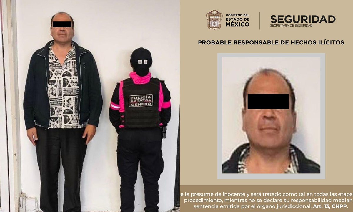 Cae abusador sexual en la vía pública, en Toluca