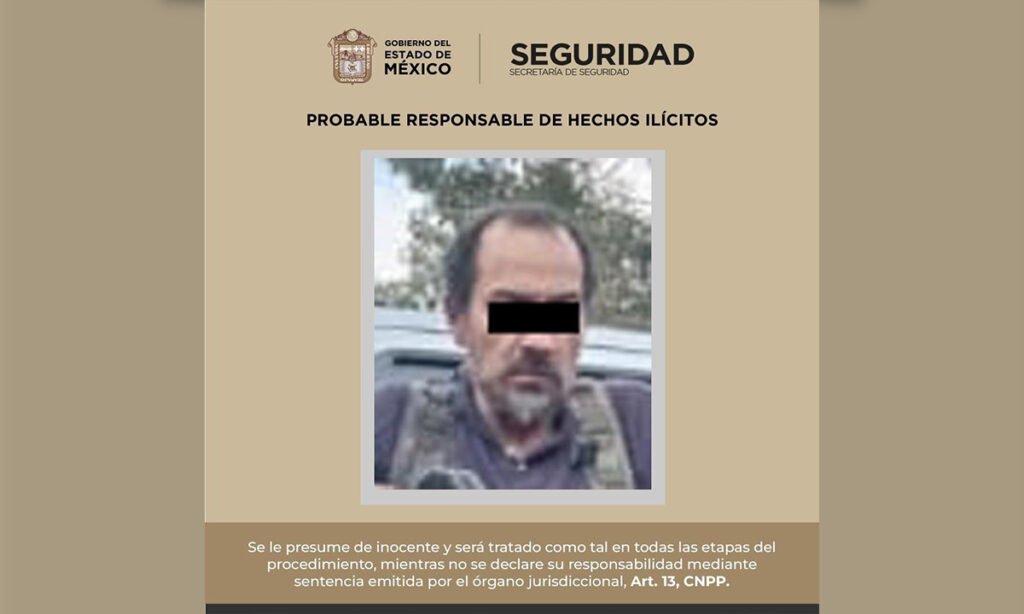 Cae presunto integrante de la FM durante operativo en Aculco