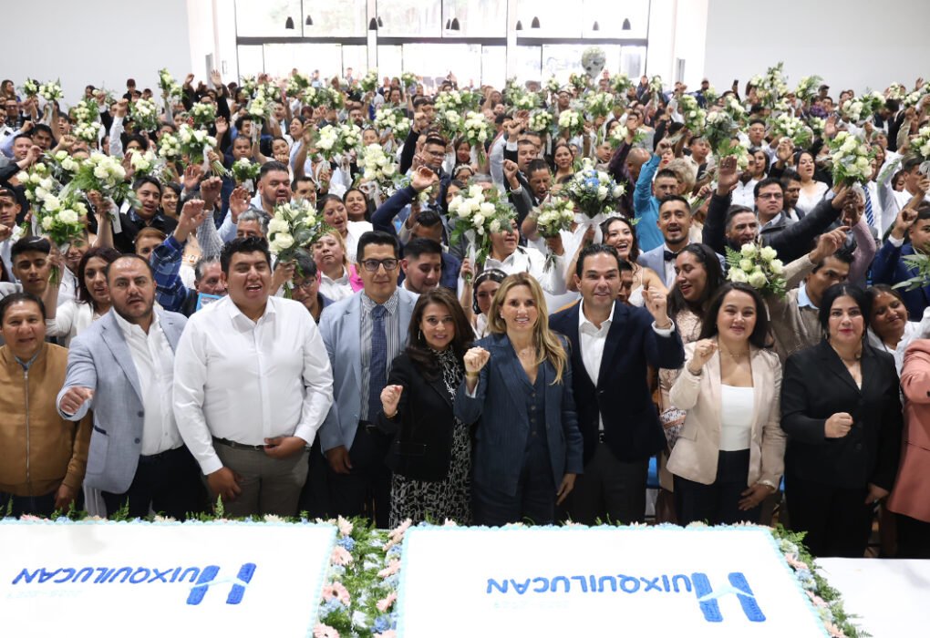 Huixquilucan celebró las “Bodas 2026” con más de 250 uniones civiles