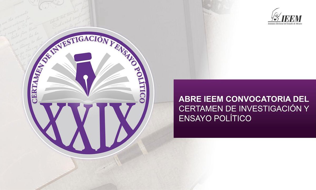 IEEM anuncia la XXIX edición del Certamen de Investigación y Ensayo