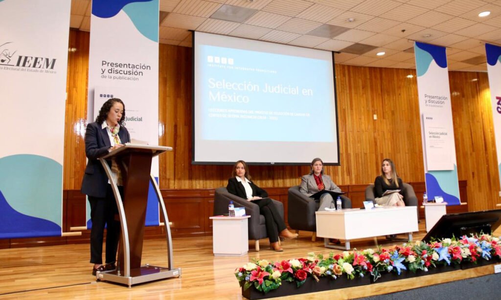 IEEM presenta estudio sobre elección judicial
