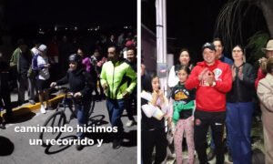 Jilotepec instala nuevas luminarias en la Cruz de Dendho