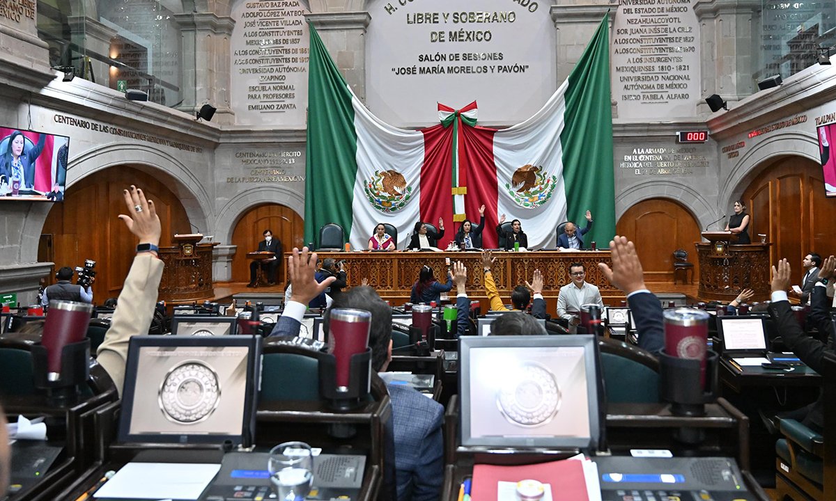 Legislatura mexiquense impulsa cambios en justicia, medio ambiente y derechos civiles