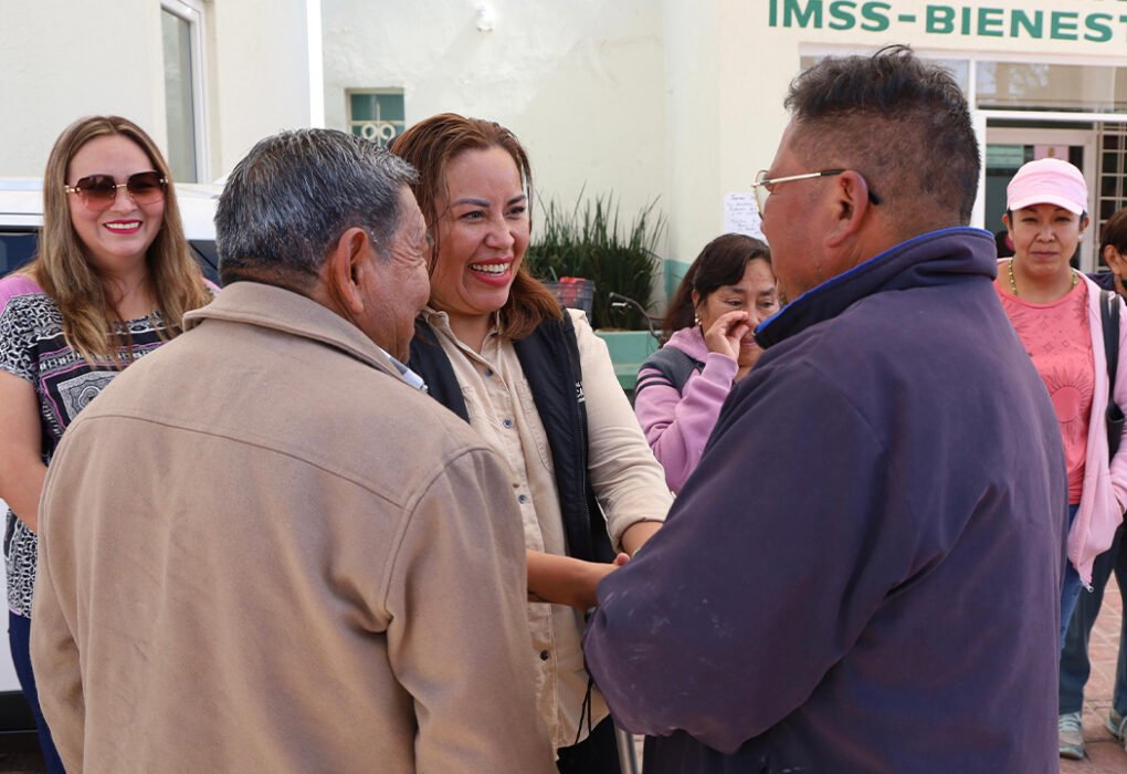 Nancy Valdez rehabilita clínica IMSS-Bienestar en San Pedro Cholula