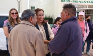 Nancy Valdez rehabilita clínica IMSS-Bienestar en San Pedro Cholula