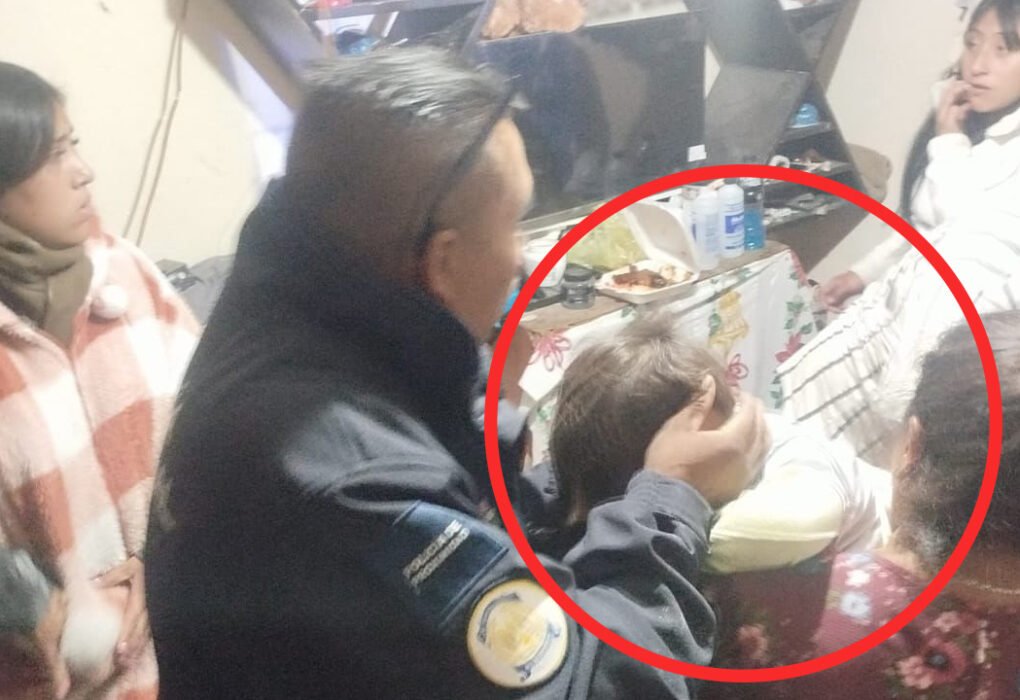 Policía de Metepec rescata a menor extraviado en San Lucas Tunco