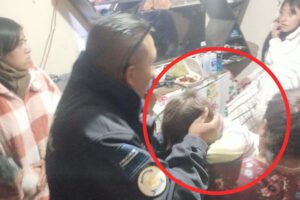 Policía de Metepec rescata a menor extraviado en San Lucas Tunco