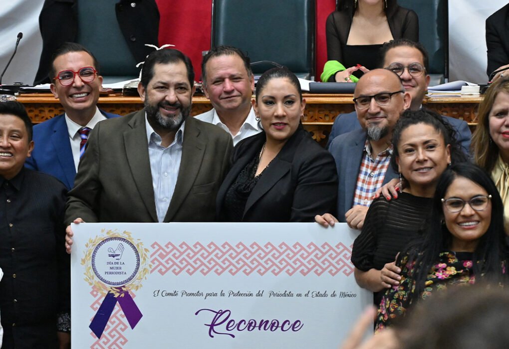 Reconoce Congreso Edomex a mujeres periodistas mexiquenses