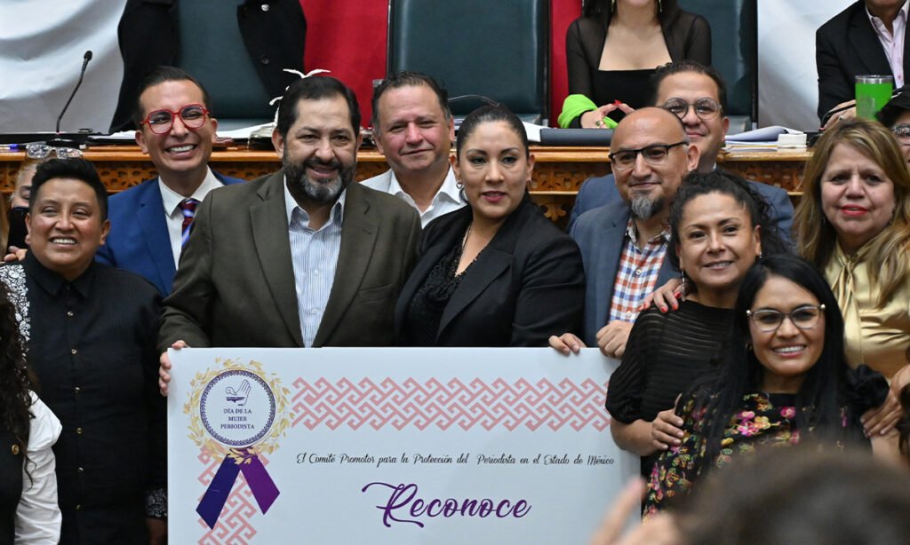 Reconoce Congreso Edomex a mujeres periodistas mexiquenses