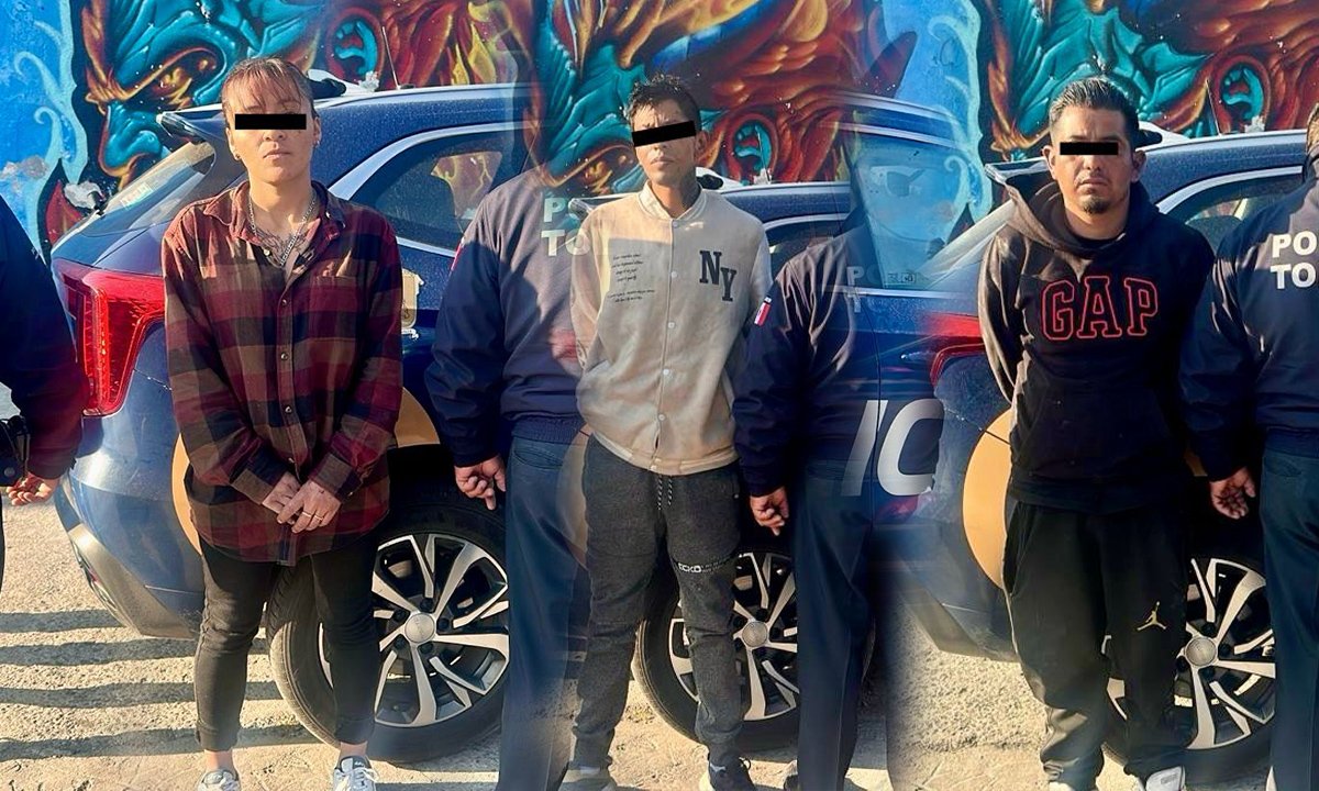 Robo en secundaria de Toluca deja tres detenidos