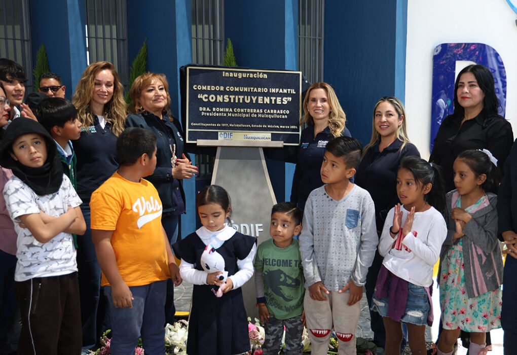 Romina Contreras inaugura nuevo comedor comunitario para la niñez
