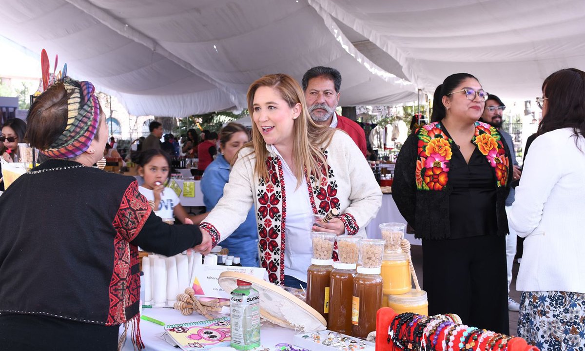 San Mateo Atenco inaugura festival artesanal