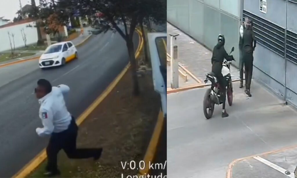 Policía de Metepec intercepta asaltante tras persecución