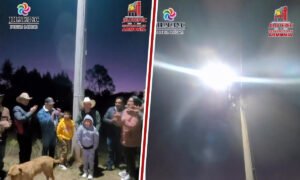 VIDEO - Rodolfo Noguez inaugura electrificación en Agua Escondida