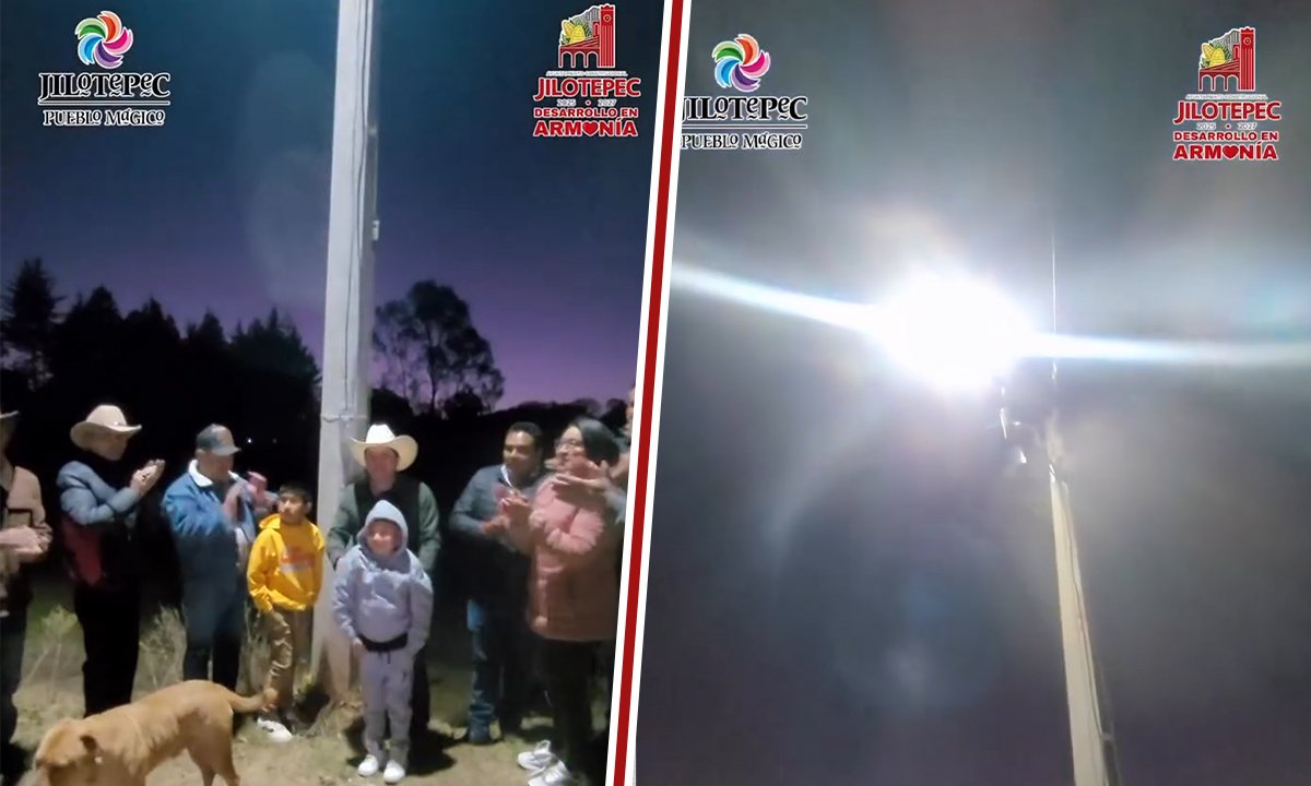 VIDEO - Rodolfo Noguez inaugura electrificación en Agua Escondida
