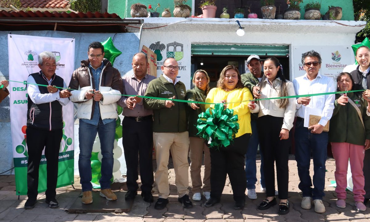 Hambre Cero: Zinacantepec avanza con nuevas tiendas comunitarias