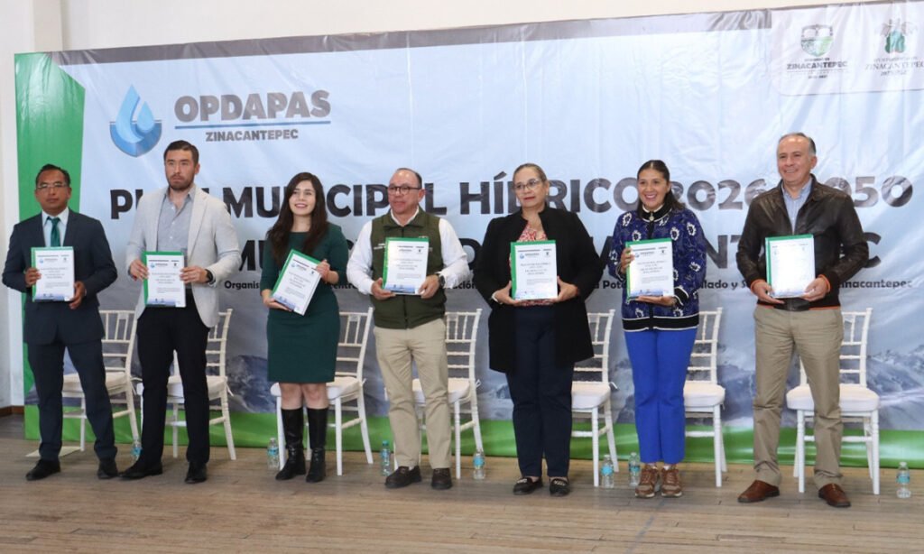 Zinacantepec presenta plan hídrico a 2050