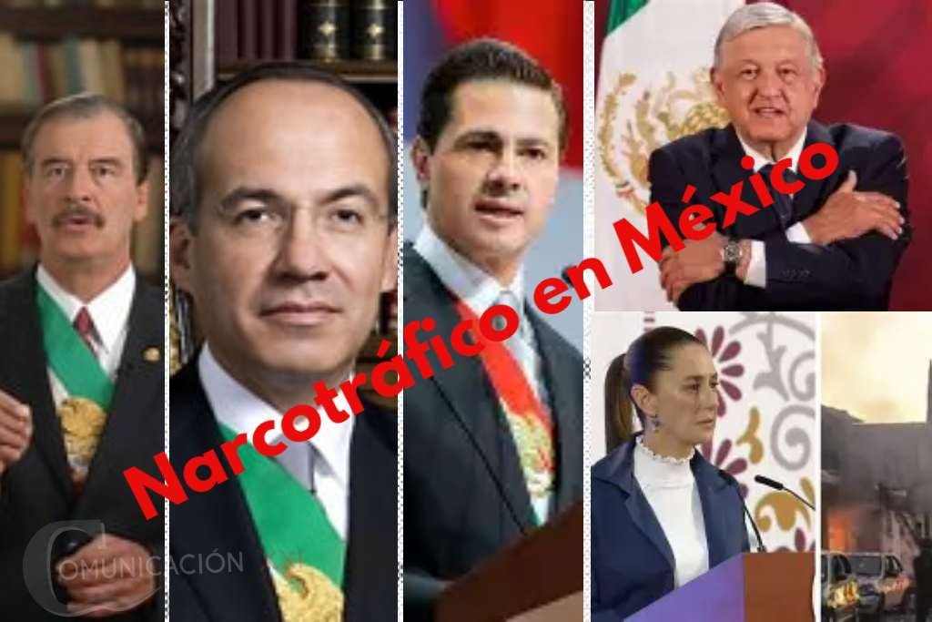 Así fue el crecimiento del Narcotráfico en México