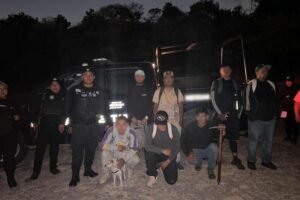 extraviados en parque natural