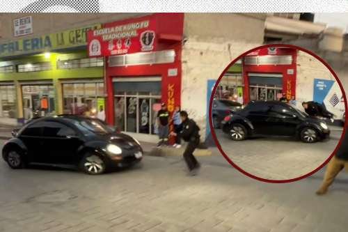 En operativo de revisión