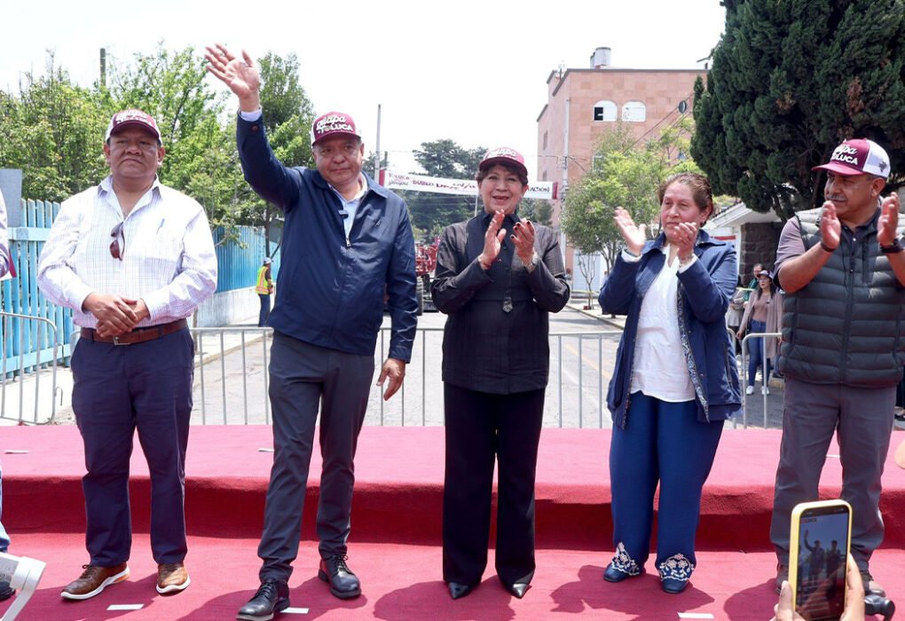 Arranca pavimentación con “Diablo Dragón” en Toluca