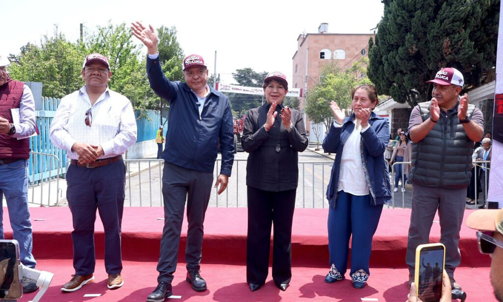 Arranca pavimentación con “Diablo Dragón” en Toluca