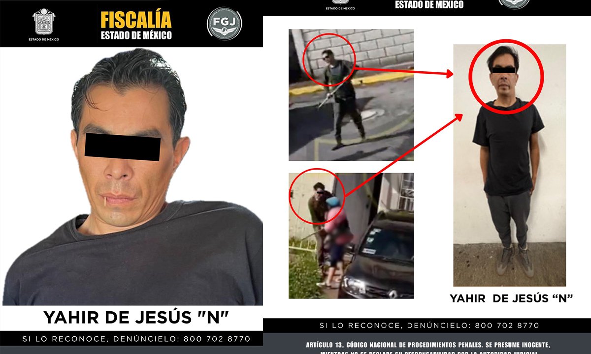 Atacó a mujer en fraccionamiento de Temoaya, ya lo detuvieron