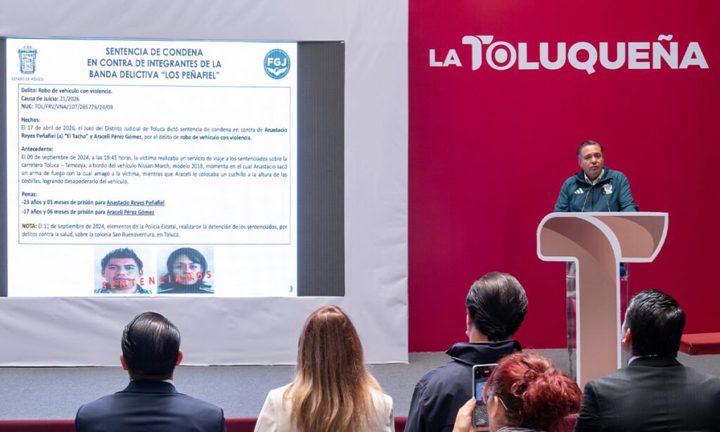 Caen delitos en Toluca durante primer trimestre de 2026