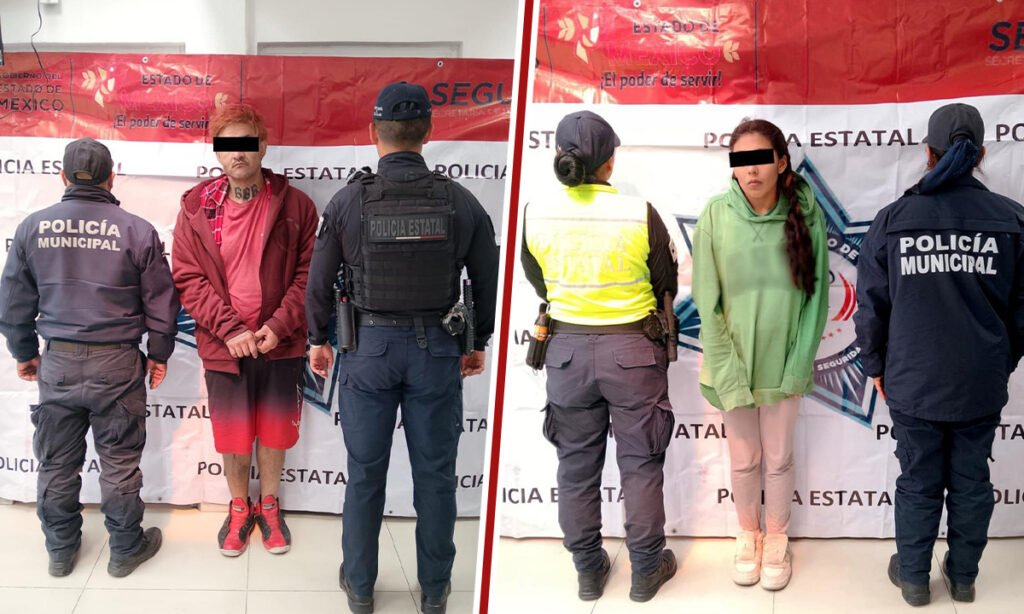 Caen dos personas con réplicas de armas en San Mateo Atenco