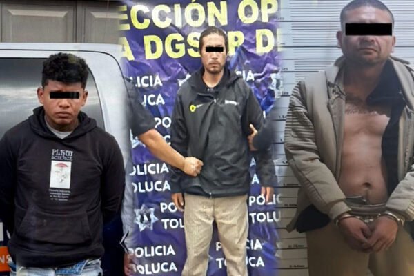 Caen en Toluca presuntos extorsionadores y narcomenudistas