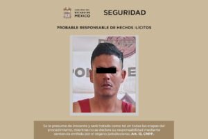 Capturan a hombre en Tonatico por agresión a mujer