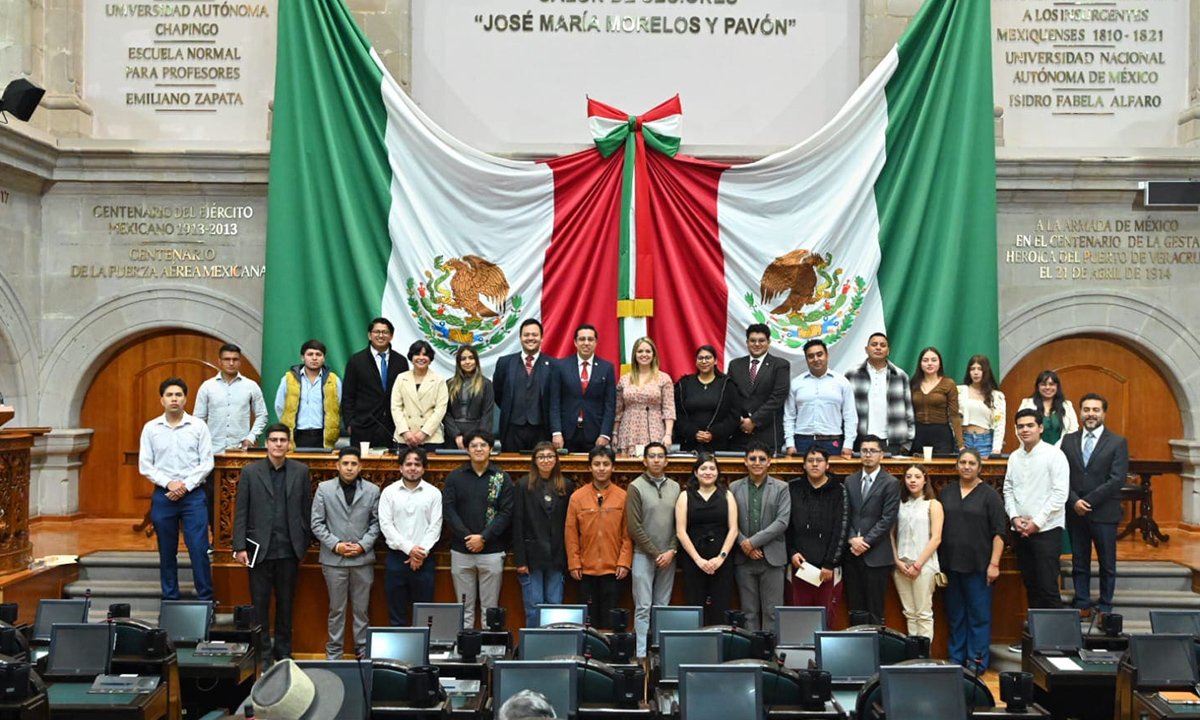 Congreso mexiquense abre espacio a juventudes para debatir políticas públicas