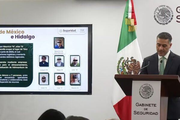 Desmantelan red de huachicol en Edomex; hay 14 detenidos