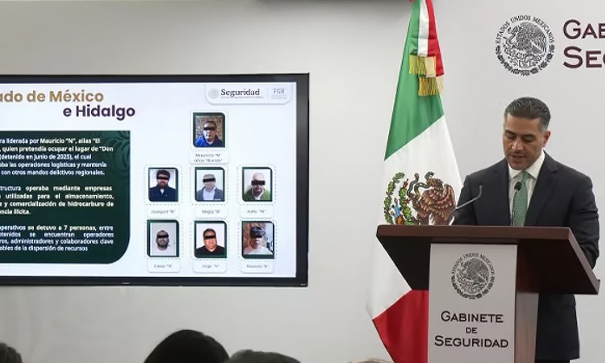 Desmantelan red de huachicol en Edomex; hay 14 detenidos