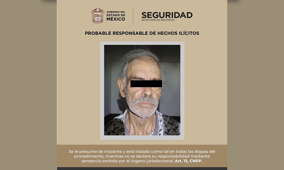 Hombre detenido en Coatepec Harinas por disparos