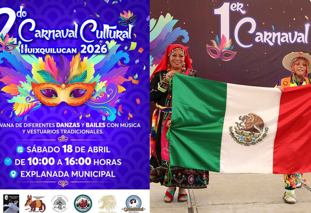 Huixquilucan anuncia el Segundo Carnaval Cultural 2026