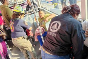 Incidente en Línea Trolebús Chalco-Santa Marta deja 20 personas atendidas