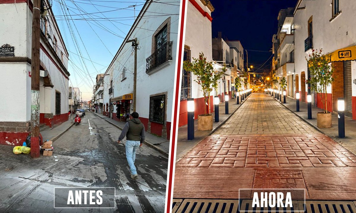 Jilotepec continúa plan de infraestructura con rehabilitación de calle