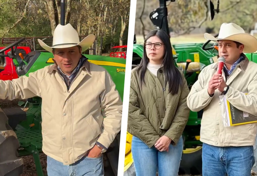 Jilotepec presenta tractor y centro de compostaje en el Bosque de Canalejas