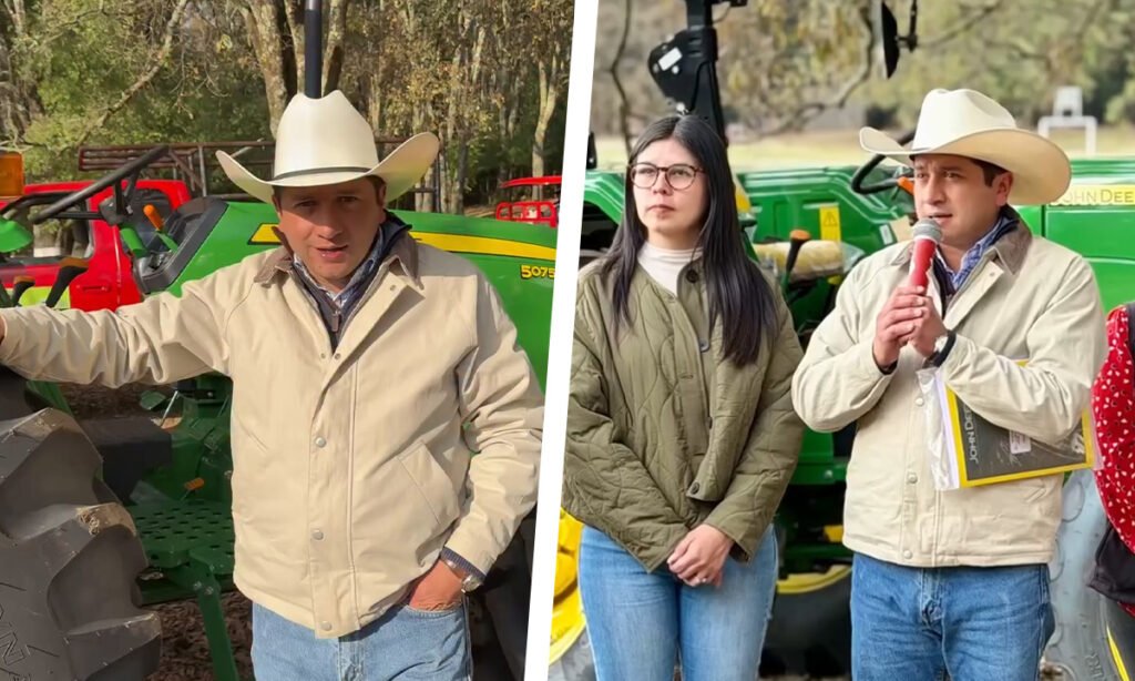 Jilotepec presenta tractor y centro de compostaje en el Bosque de Canalejas