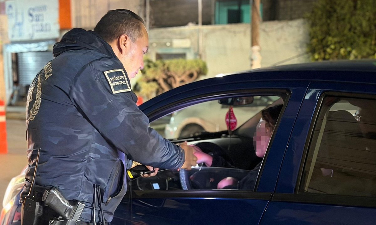 Operativo Conduce sin Alcohol deja 55 sancionados en Toluca