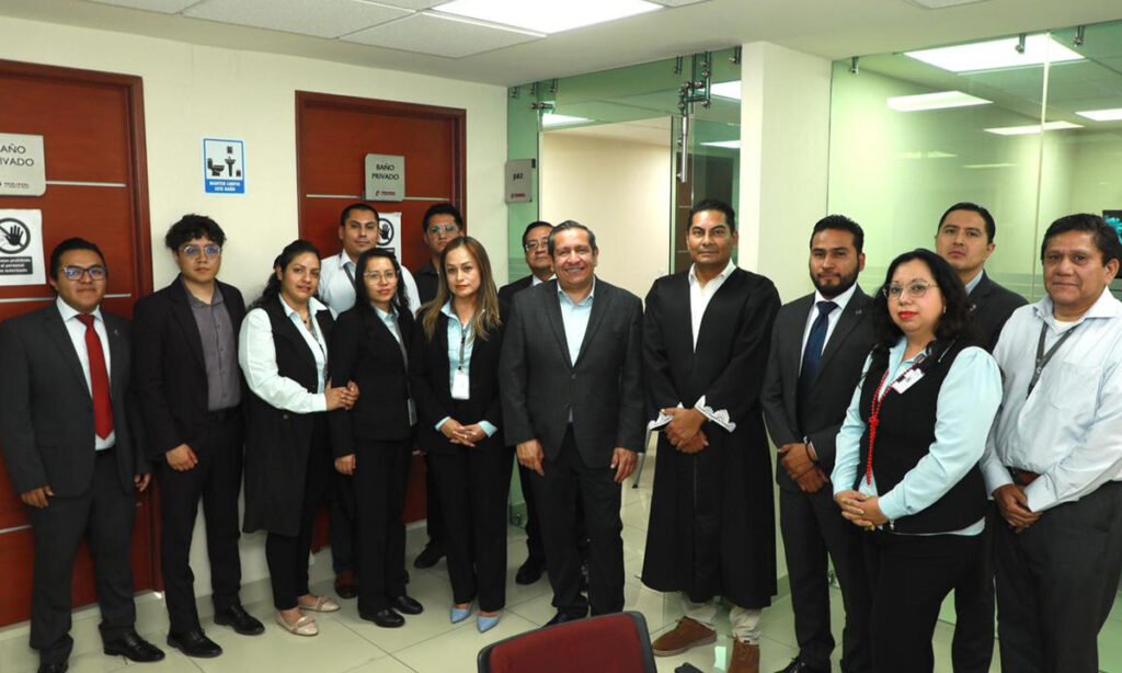 Presidente del Tribunal visita juzgados laborales en zona oriente